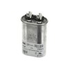 York Single Run Capacitor, 15Mfd,370V,Oval