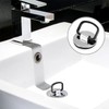 E2trade Basin Chrome Plated Brass Plug with Easy Grip Handle