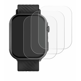 Savvies 6 Stück Schutzfolie für Yuede Smartwatch 2" Displayschutz-Folie Ultra-Transparent