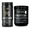 Creatina Monohidratada Pura Y Multivitaminico Para Hombres Sabor Creatina y