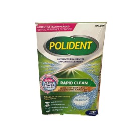 Polident Rapid Clean Tablets For Dental Appliances 120ct Exp 2027 Antibacterial
