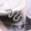QEQSHQO Pack of 2 Snake Headband Rhinestone Headpiece Glitter Hair