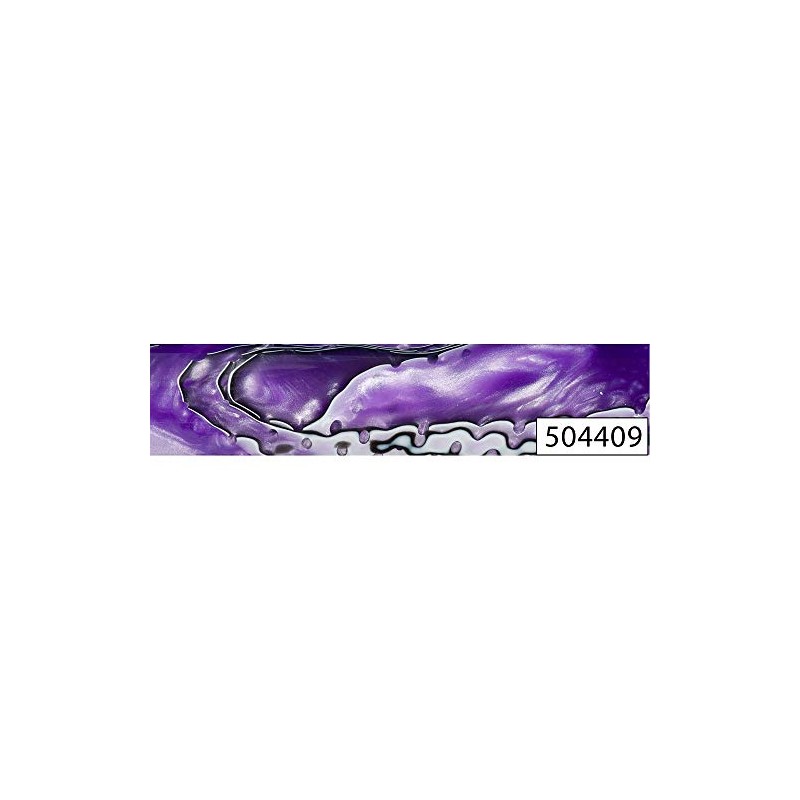 Craftprokits Acrylic Mesh Pen Blank - Purple