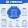 BAGAIL Mattress Bags for Moving, Mattress Covers with Heavy Duty
