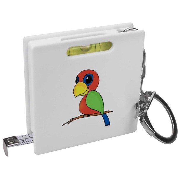 'Cute Parrot' Keyring Tape Measure/Spirit Level Tool (KM00041995)
