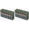 Storacell 12AAMG AA Battery Caddy, Military Green, Holds 12 AA