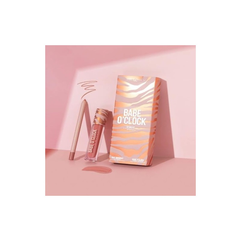 DUO DE LABIOS BABE O'CLOCK LIP DUO SET BEAUTY CREATIONS