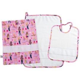 Filet Nursery Set, Cotton, White Sponge, T.U, 3