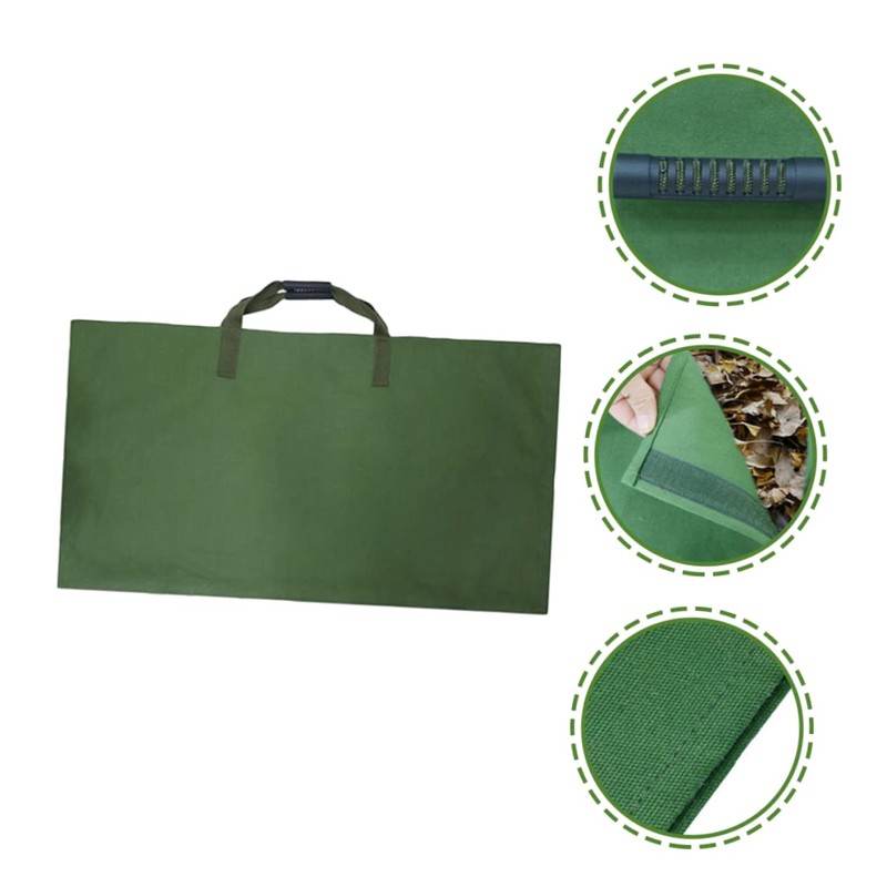 CAXUSD Folding Gardening Leaf Bag Large Storage Bag for Garden