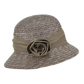 Seeberger Women's Sun Hat Women's Straw Hat, olive