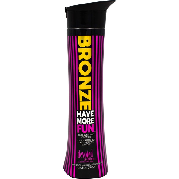 Devoted Creations Bronze Have More Fun Bronzer Tanning Lotion 8.45 oz