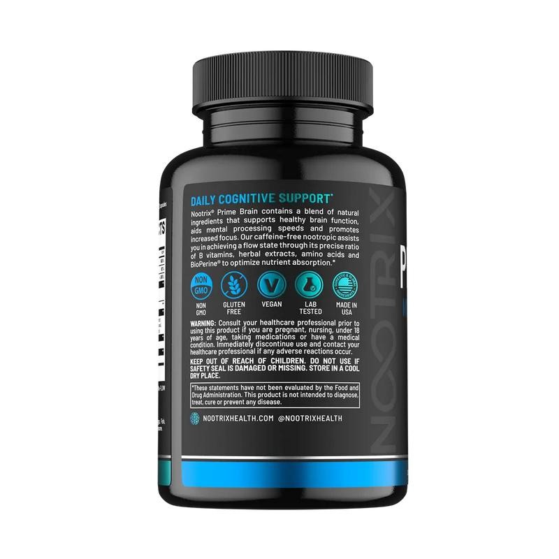 Nootrix Prime Brain - Size: 180-Day Supply