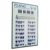 PLUM ROSE Piano Chords Chart (11x17) - Educational Music Poster