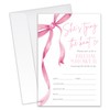 XZMBQ She's Tying The Knot - Bridal Shower Invitation Cards