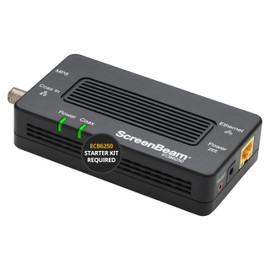 ScreenBeam MoCA 2.5 Network Adapter for Higher Speed Internet, Ethernet Over Coax - Single Add-On Adapter for Existing MoCA Network (Model: ECB6250S02), Black