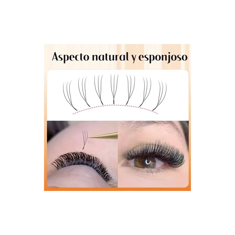 Extensiones De Pestañas Masscaku U 3d, U Shaped 3d W