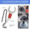 6 Piece Bicycle Tool Set, YDIAMEJ Bicycle Cassette Removal Tool