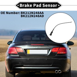 VekAuto 1pc Brake Pad Wear Sensor for FORD TRANSIT 2012-2024 TPU Rubber Black Front Disc Break Pad Wear Indicator Sensor