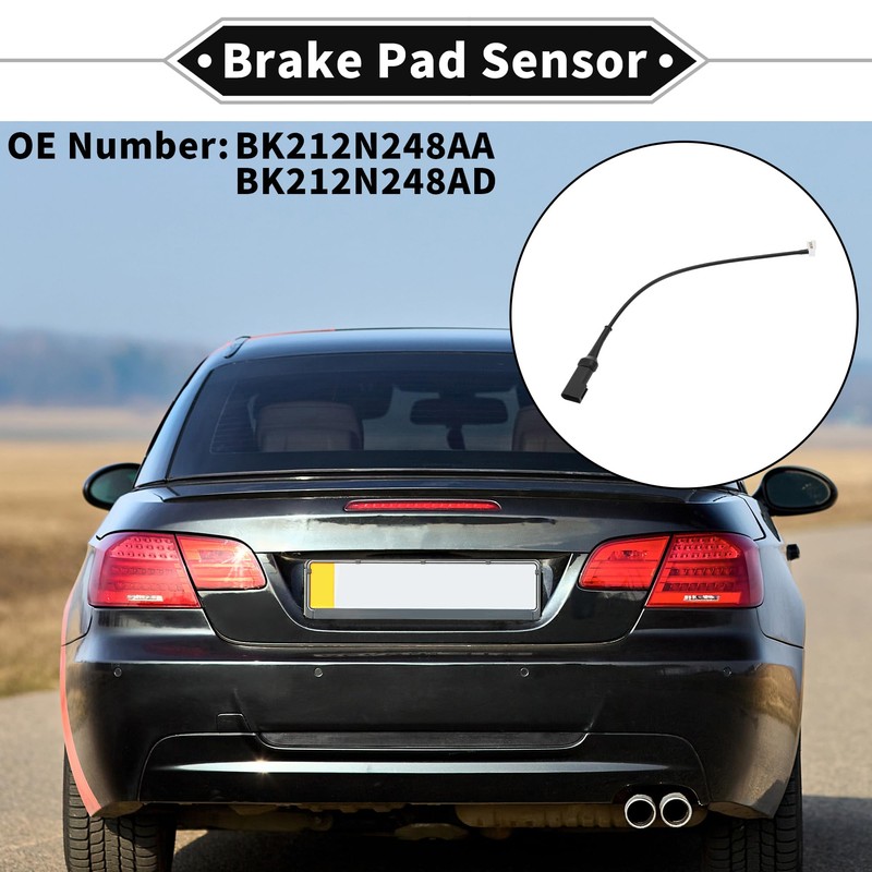 VekAuto 1pc Brake Pad Wear Sensor for FORD TRANSIT 2012-2024