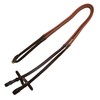Whitaker Leather Reins with Dimpled Grip (Full) (Black)