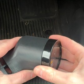 carzdeluxe Single gauge pod mount for 2000-2005 Neon SRT4 functional defrost vent