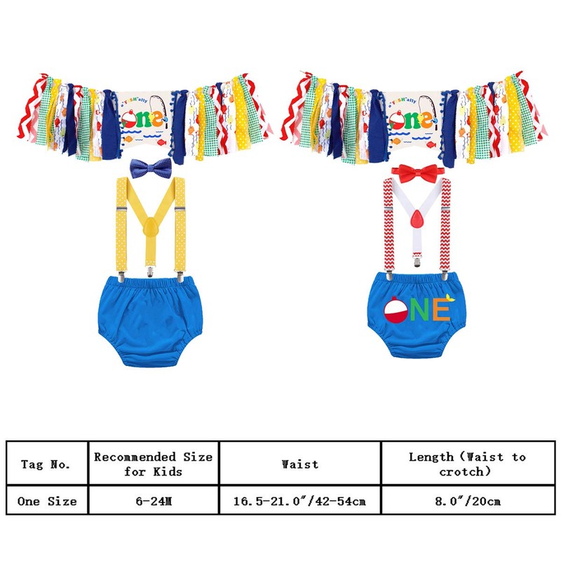 HIHCBF - Kit de decoración para Fiesta de O-Fish-ally One