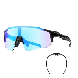 Photochromic Glasses - Outdoor All-Weather Sport Goggles | Eyewear for Hiking Bike Fishing Running Outdoor Mountain Daily Driving Women Road Sports with Light Adaptive Lens Technology