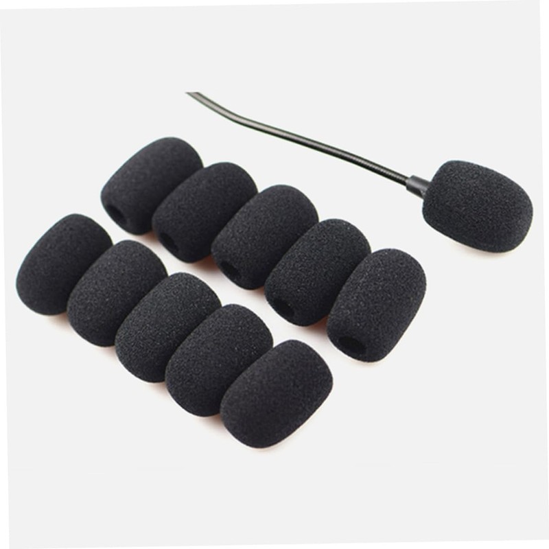 CORHAD Microphone Foam Covers 50pcs Mic Windscreen Socks for Lapel