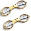 Folding Scissors, TSA Compliant & Portable, Compact, Safe Travel Scissors,