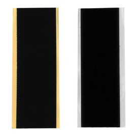 Wake Sangyo BR031 Crunchy Tape, Strong Fasteners, Black, 2.0 x 5.9 inches (50 x 150 mm), Figurine, Houseplant Fixing