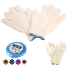 High Heat OVEN GLOVES & Digital KITCHEN TIMER -Cooking & Baking Gloves, Pot Holder, BBQ, Restaurant, Cafe, Hotel, Cooking, Baking & Barbecue Gloves