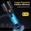 2 Pack LED Rechargeable Flashlight - 20000 Lumens Super Bright
