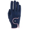 Roeckl Sports Lona Ladies Summer Riding Gloves Navy/Vintage Pink 7