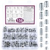 156 Screw Nuts Wood, M6 M8 M10 Threaded Insert Wood,