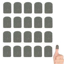 DACAIFH Smartphone Touch Screen Stickers (20 pieces) Ultra-thin Game Finger Cover, Fiber, Flexible, Ultra-high Sensitivity, Improved Operability, Sweat-proof & Breathable Comfort, Wear Resistance