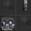 Heyiarbeit 10" Paper Speaker Cone Subwoofer Cones Drum Paper Accessory