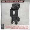 Trailer Spare Tire Mount for for Utility Trailer,Enclosed Trailer Spare