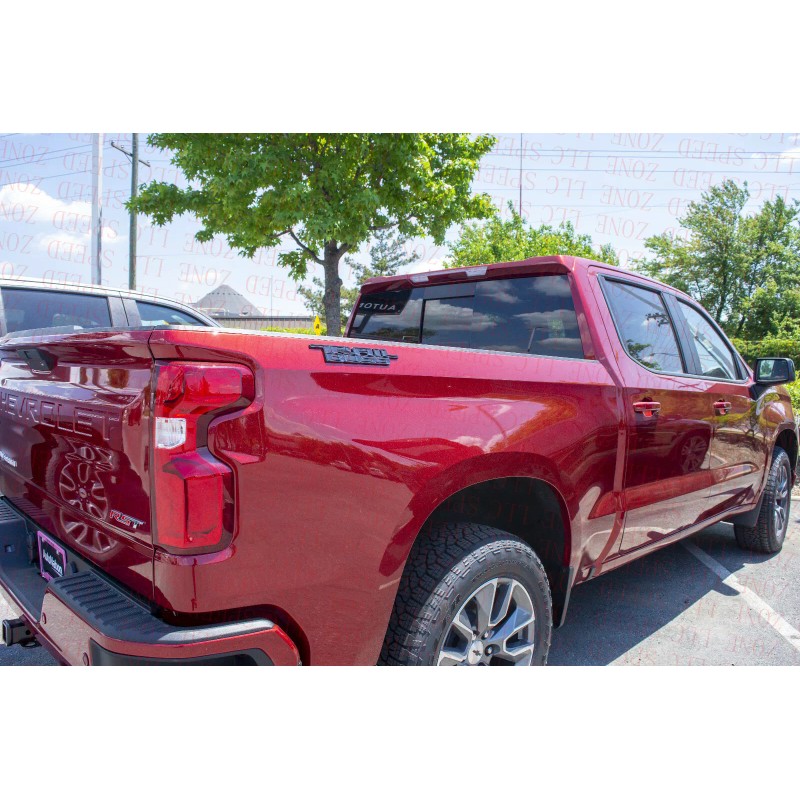 speedzone 2PCS Black 2000-2021 Silverado Z71 Trailboss Emblem Badge Nameplate