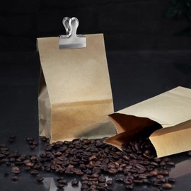 com-four® 10 x Large Sealing Clips, Sealing Clips for Food Bags & Bags, Stainless Steel Sealing Clips, Bag Clips for Sealing & Keeping Fresh (Pack of 10, Silver, Large)