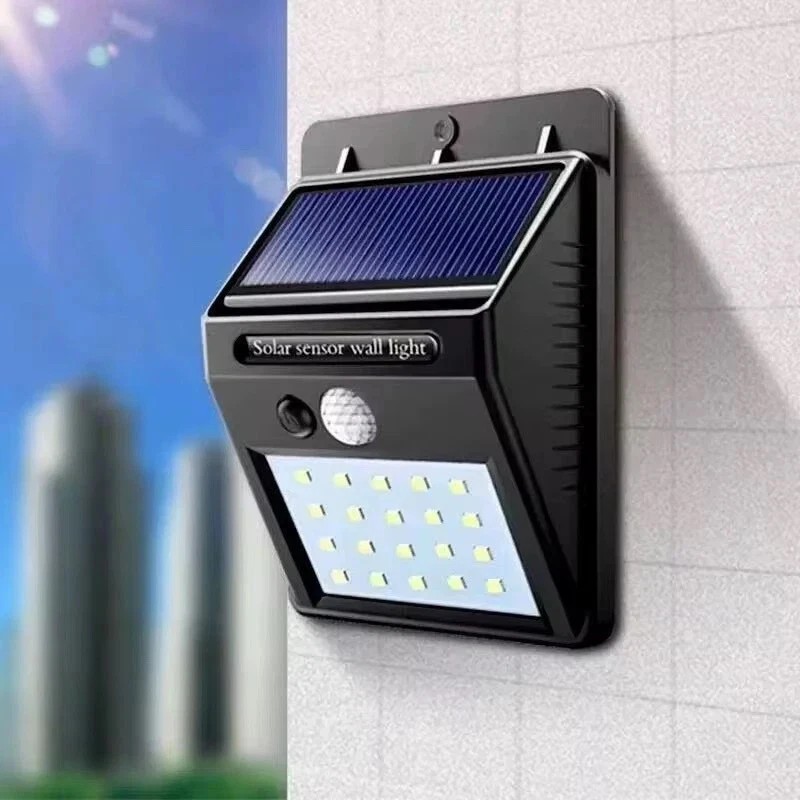 Unbranded 6 pcs 20LED Solar Powered PIR Motion Sensor Light