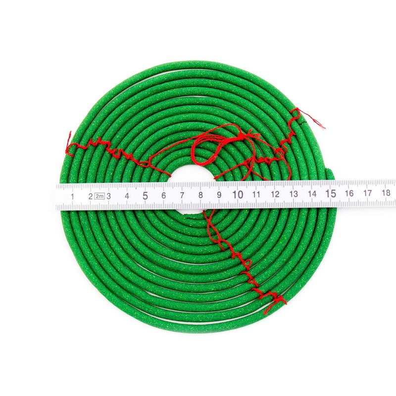 Anti-mosquito smoking spirals, set of 3.