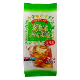 Akahori Shoten Domestic Non-Caffeinated 21 Types of Blended Tea, 30 Bags