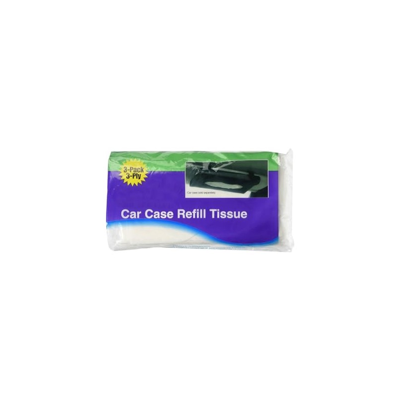 Car Case Refill Tissue Refills 3 Refills – 1 Bag