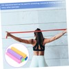 Sosoport 5 Pack Flat Yoga Resistance Bands Exercise Bands Handles