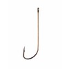Eagle Claw 2X Long Shank Offset Hook, Bronze, 1