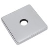 Shower Arm Flange, Rustproof Uiniversal 3.5 Inch Decorative Square Shower