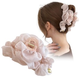 FASELE Hair Clip, Hair Accessory, Casual, Cute, Fluffy, Hair Clip, Popular, Korean Style, Women's, Office, Hair Ornament, Stylish, Elegant, Fashionable, Mother's Day Gift, Present