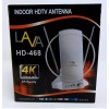 LAVA HD-468 Indoor HDTV Antenna, Amplified 4k Ready, Clear ,