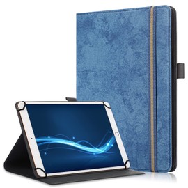 HEISHAYU 10/10.1 Inch Tablet Universal Protective Case for Blackview/Teclast/Dragon Touch/Tianyida TYD/ibowin/PRITOM/PADGENE/QIMAOO/Bush/QunyiCO/Neocore/AWOW/Android 9-11 Inches, Blue