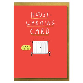 House-Warming Card. Funny New Home Card